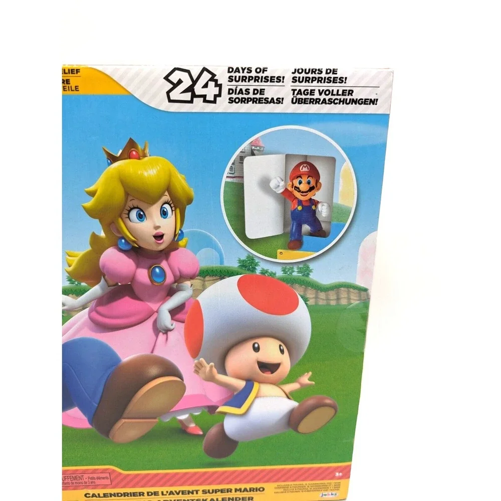 2023 Nintendo Super Mario Pop-Up Environment 24 Pieces Advent Calendar Christmas